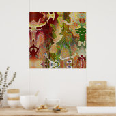 Conscious Effort, Detail 7a, SPARKLE-Gallery Wrap Poster (Küche)