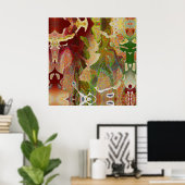 Conscious Effort, Detail 7a, SPARKLE-Gallery Wrap Poster (Heimbüro)