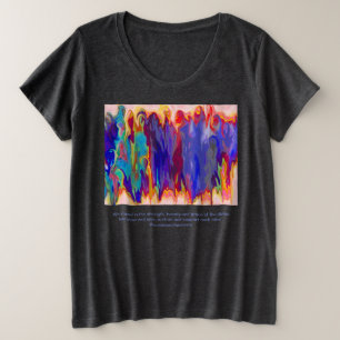 consciousfeminism große größe T-Shirt