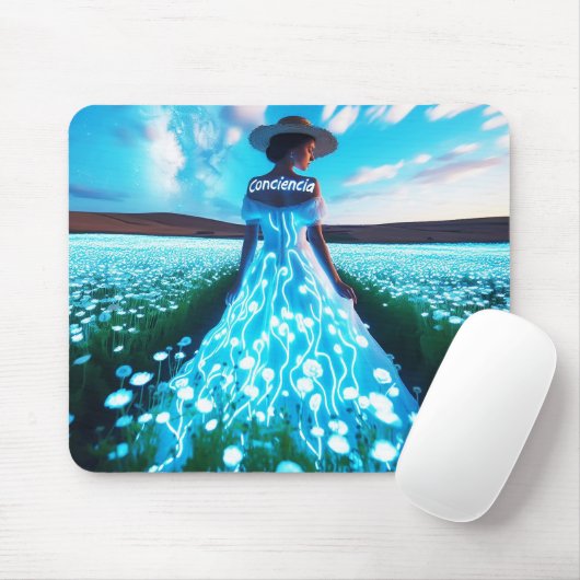 Consciousness / Conciencia Mousepad (Mit Mouse)