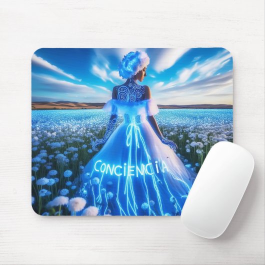 Consciousness / Conciencia Mousepad (Mit Mouse)