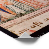 Consecration Philippe III le Hardi King Poster (Ecke)