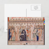 Consecration Philippe III le Hardi King Postkarte (Vorne/Hinten)