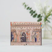 Consecration Philippe III le Hardi King Postkarte (Stehend Vorderseite)