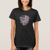 Consecutive World War Champion Patriotic Humor 1 T-Shirt (Vorderseite)