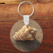 Conseeraum Muschel Sand Beach Schlüsselanhänger (Vorderseite)