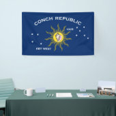 Conseil Republic Flag Key West Florida Banner (Messeveranstaltung)
