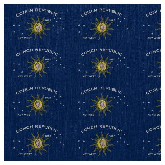 Conseil Republic Flag Key West Florida Stoff (Muster)