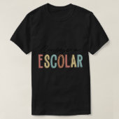 Consejera Escolar Spanischer Schulberater T - Shir T-Shirt (Design vorne)