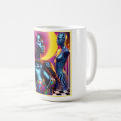 Consensual Sentry Ken Gage Fantasy Vaporwave Kaffeetasse (VorderseiteRechts)