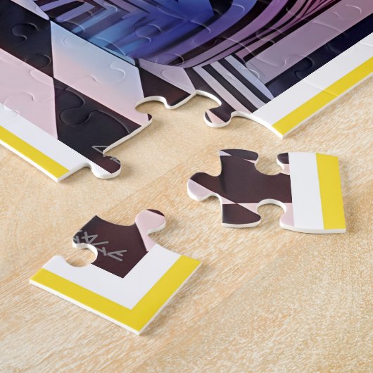 Consensual Sentry Ken Gage Fantasy Vaporwave Puzzle (Seite)