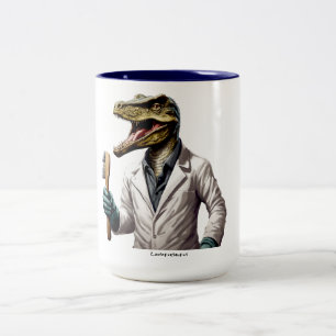 Conservasaurus Dinosaur Zweifarbige Tasse