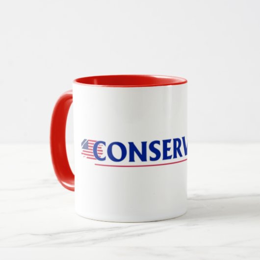 Conservatics Coffee Tasse (Vorderseite Links)