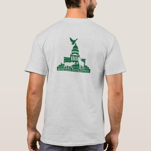 Conservation Affairs Committeee Logo T-Shirt (Rückseite)
