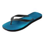 Conservative Blue Custom erstellt Flip Flops Badesandalen (Schrägansicht)