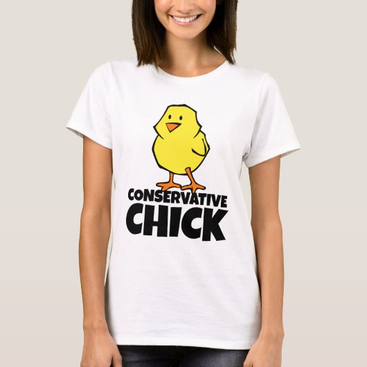 Conservative Chick Ladys T - Shirt (Vorderseite)
