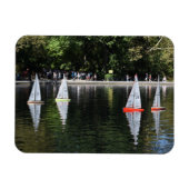 Conservatory Water Central Park Boat Pond New York Magnet (Horizontal)