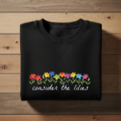Consider the lilies sweatshirt