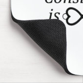 Consistency Is Key Motivational Gift  Mousepad (Ecke)