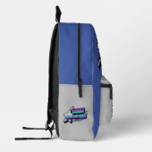 CONSOLE GAMER Y2K STYLE BEDRUCKTER RUCKSACK (Links)