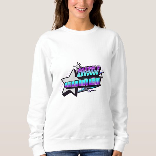 CONSOLE GAMER Y2K STYLE SWEATSHIRT (Vorderseite)