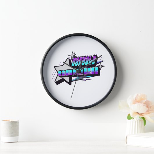 CONSOLE GAMER Y2K STYLE UHR (Zuhause)