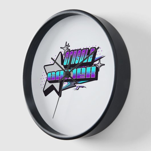 CONSOLE GAMER Y2K STYLE UHR (Winkel)