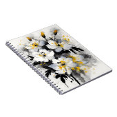 Consolida - Aquarellblumen Notizblock (Rechte Seite)