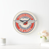 Consolidated Airlines Logo Uhren (LRG oder SM) (Zuhause)