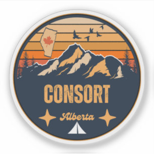 Consort, Alberta Aufkleber