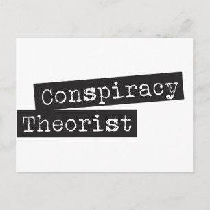 Conspiracy THEORIST Postkarte