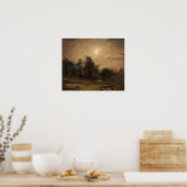 Constable - Bäume auf Hampstead Heath Poster (Küche)