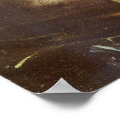 Constable - Blume in einem Glasvase 1814 Poster (Ecke)