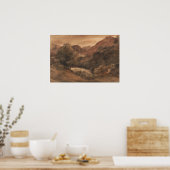 Constable - Borrowdale Abend nach einem schönen Ta Poster (Küche)