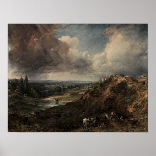 Constable - Branch Hill Pond Hampstead Poster (Vorne)