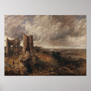 Constable - Burg Hadleigh Mouth of Thames Poster