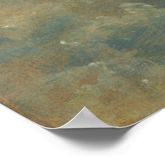 Constable - Cloud-Studie Poster (Ecke)