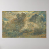 Constable - Cloud-Studie Poster (Vorne)