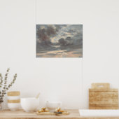Constable - Cloud Study Stormy Sunset Poster (Küche)