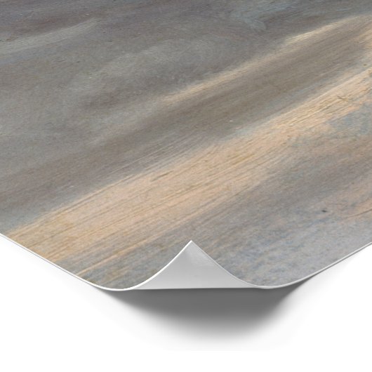 Constable - Cloud Study Stormy Sunset Poster (Ecke)