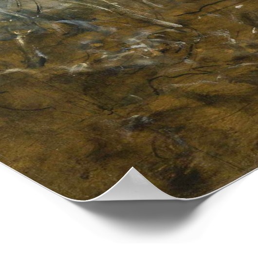 Constable - Dedham From Langham Poster (Ecke)