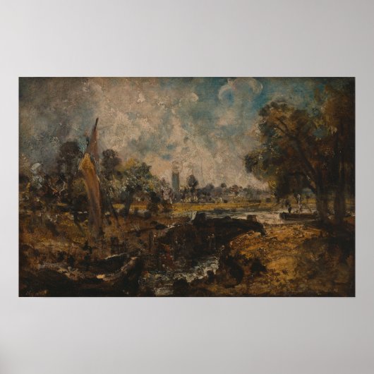Constable - Dedham Lock Poster (Vorne)