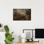 Constable - Dedham Lock Poster (Heimbüro)