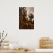 Constable - Die Öffnung der Wasserloo-Brücke Poster (Küche)