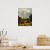 Constable - East Bergholt Church Poster (Küche)
