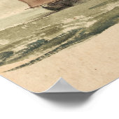 Constable - Eine Seascape mit zwei Segelbooten Poster (Ecke)