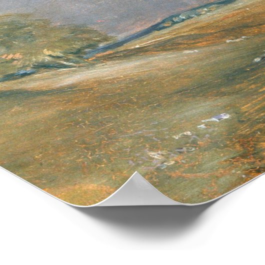 Constable - Golding's Black Riding-Horse Poster (Ecke)