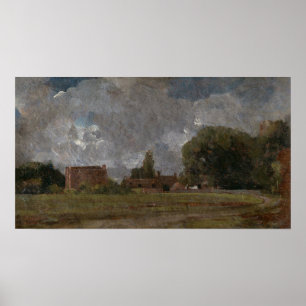 Constable - Golding's House East Bergholt Poster