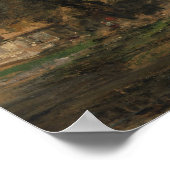 Constable - Harnham Gate, Salisbury Poster (Ecke)