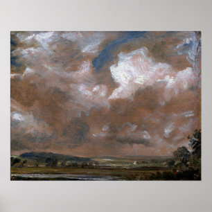 Constable - Harnham Ridge Salisbury Poster